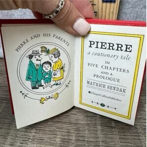 Maurice Sendak Pierre Tiny Story Book Vtg 1962 Harper Collins EUC Collectible